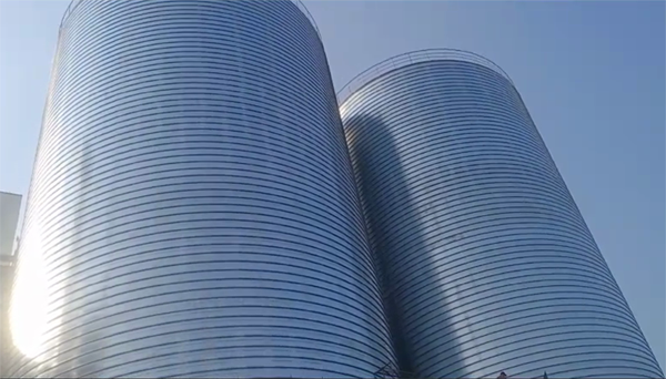 类乌齐2座混凝土高架卷板仓